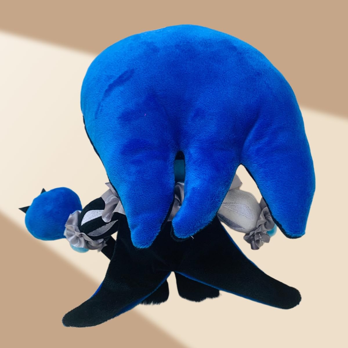PRWLGFB Shadow Milk Cookie Plush Toy – 9.8'' Cute Desk Companion for Gamers
