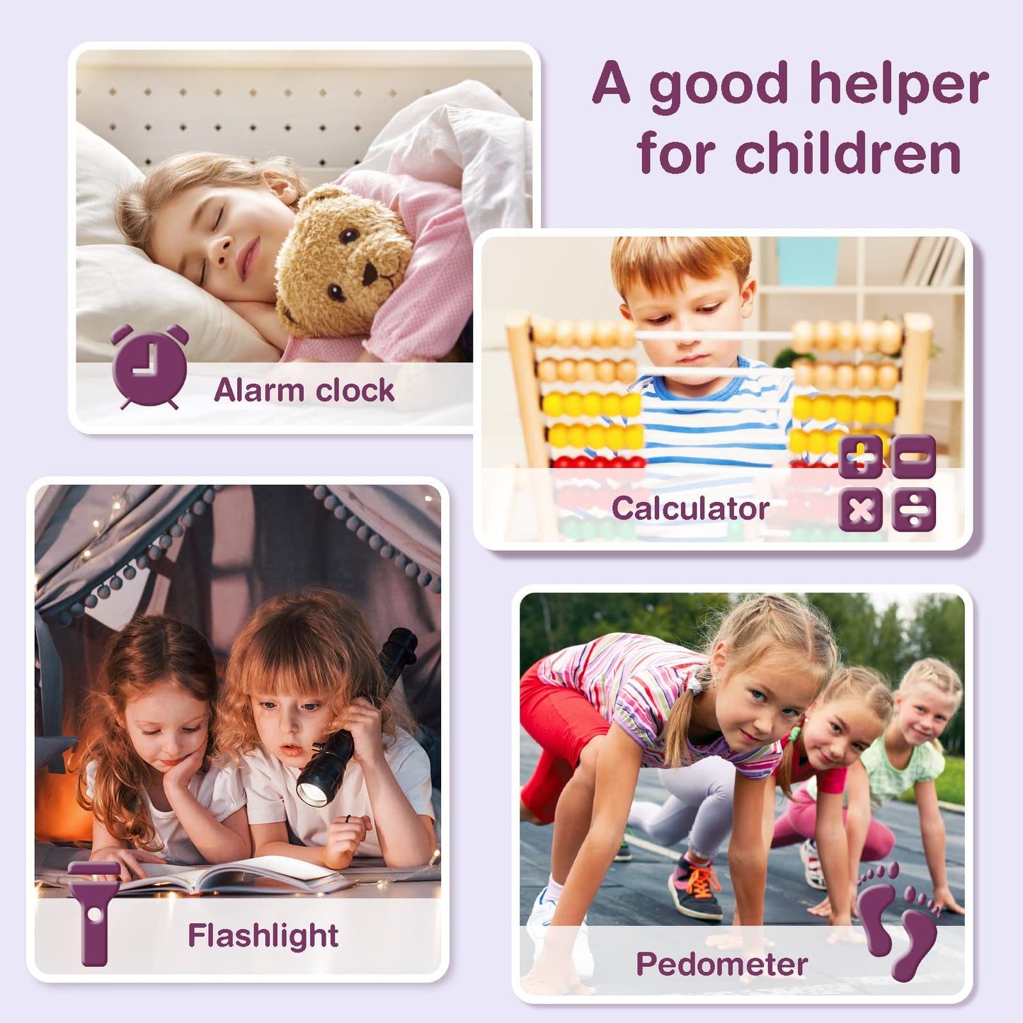 PTHTECHUS Kids Phone Toy – 3.8 inch Touch Screen with 16 Games, 2 HD Cameras, MP3 & More