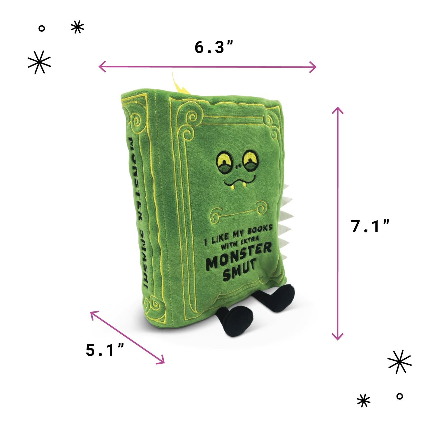 Punchkins Book Plushie — I Like My Books with Extra Monster Smut