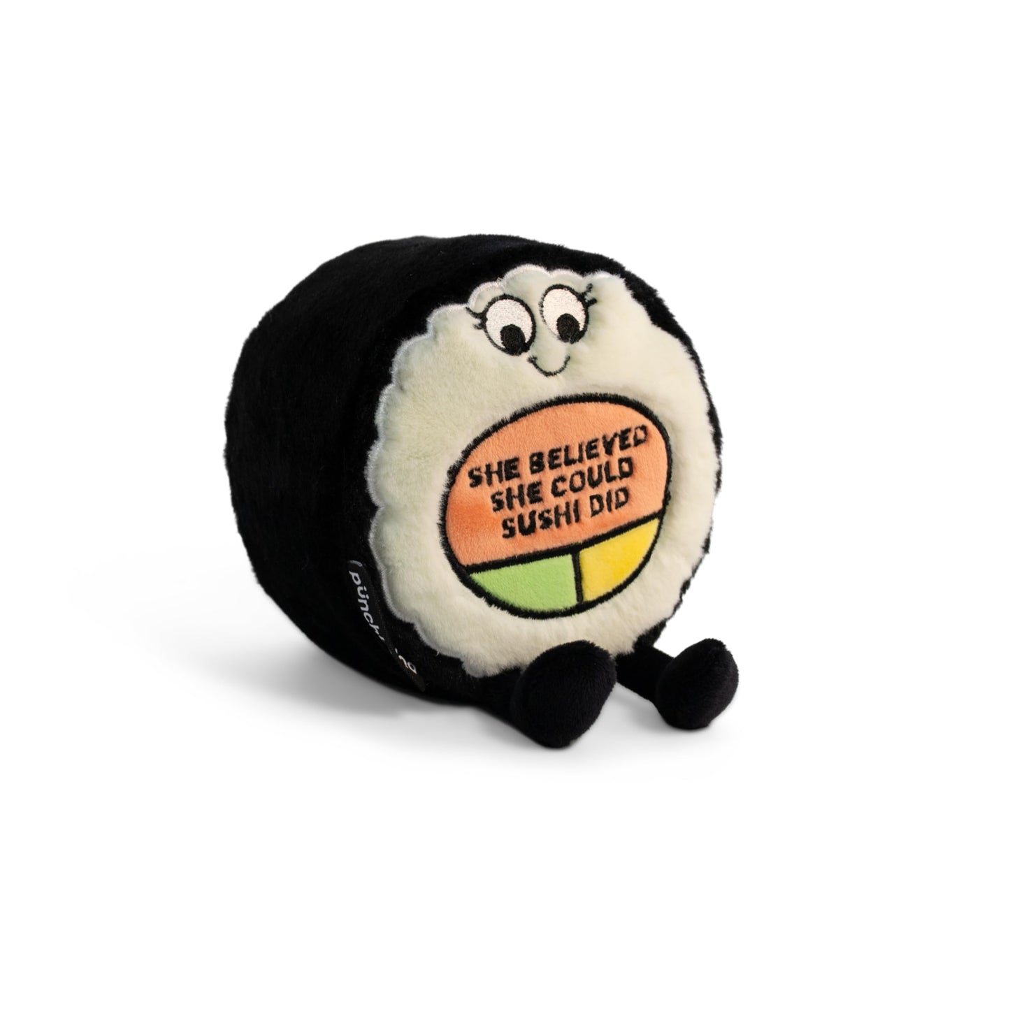 Punchkins Sushi Plushie – She Believed She Could Sushi Did Punny Plush, Cute Gift for Kids