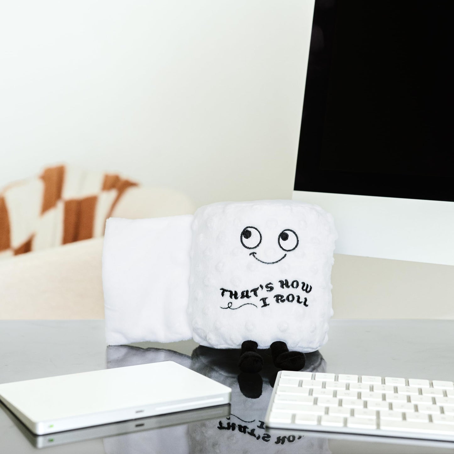 Punchkins Toilet Roll Plushie – That's How I Roll Silly Plush Toy