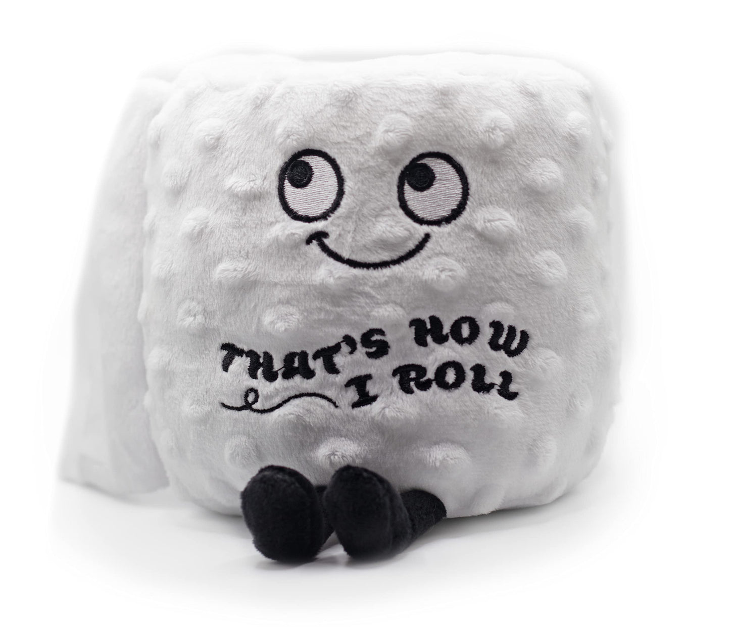 Punchkins Toilet Roll Plushie – That's How I Roll Silly Plush Toy