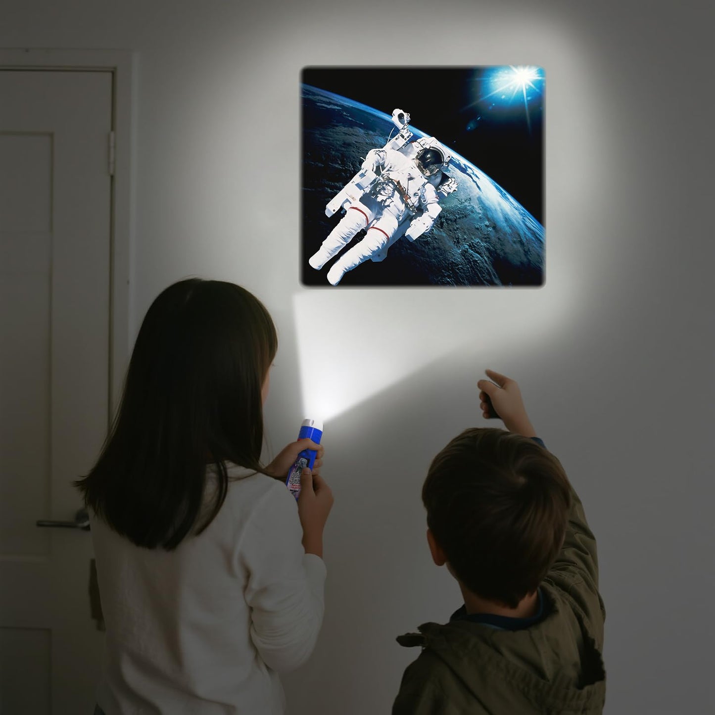 Pup Go 2-Pack Dinosaur & Space Torch Projector for Kids