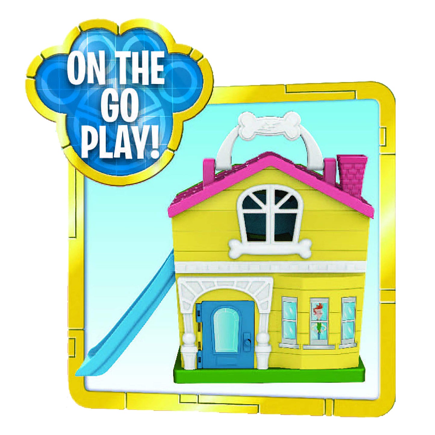 Puppy Dog Pals Stow N' Go Playset – Licensed Toy (Ages 3+)