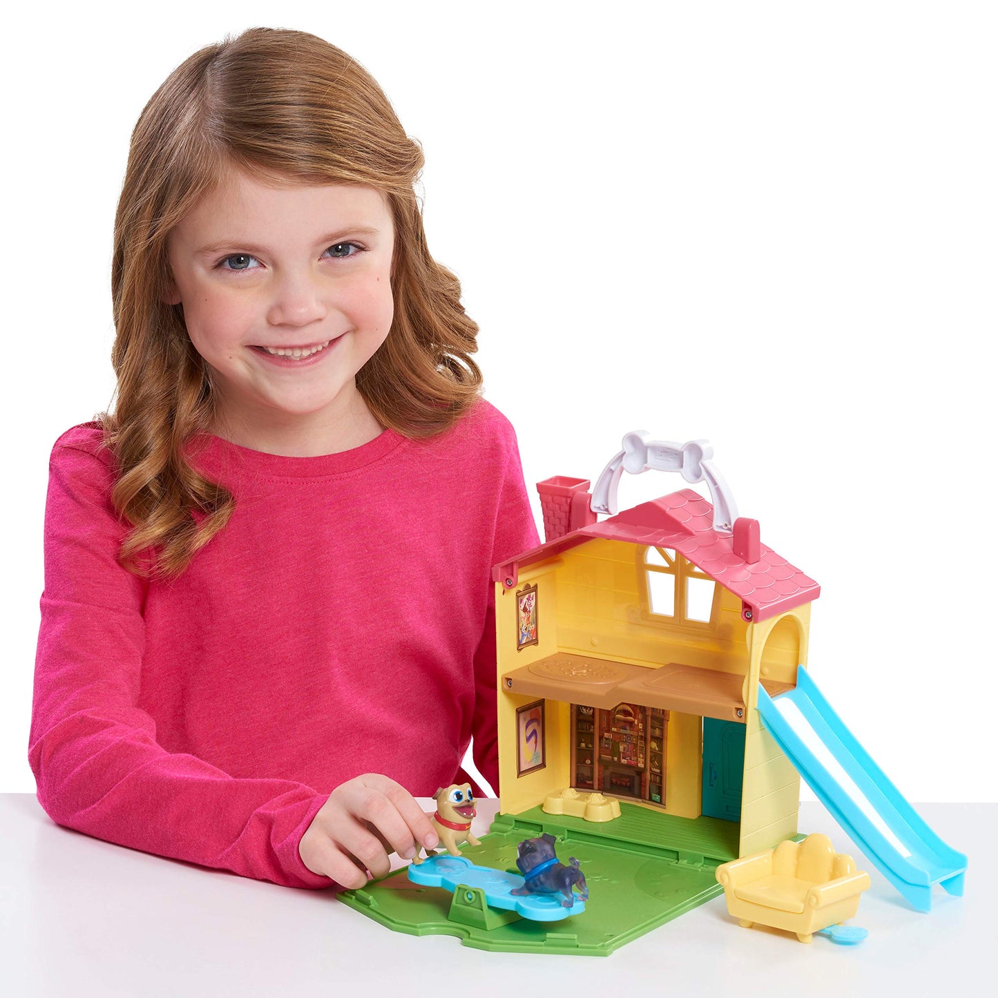 Puppy Dog Pals Stow N' Go Playset – Licensed Toy (Ages 3+)