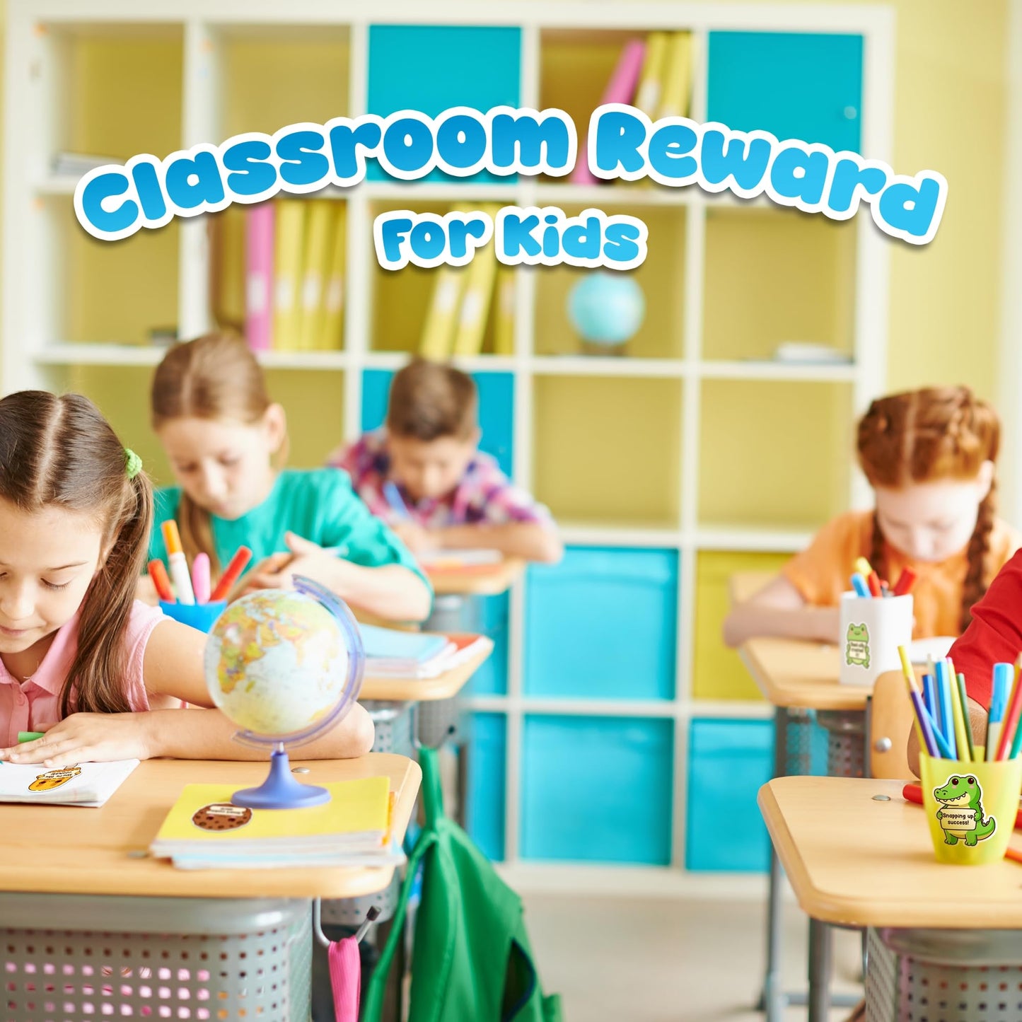Puraesla 800Pcs Teacher Stickers for Kids – Motivational Classroom Rewards