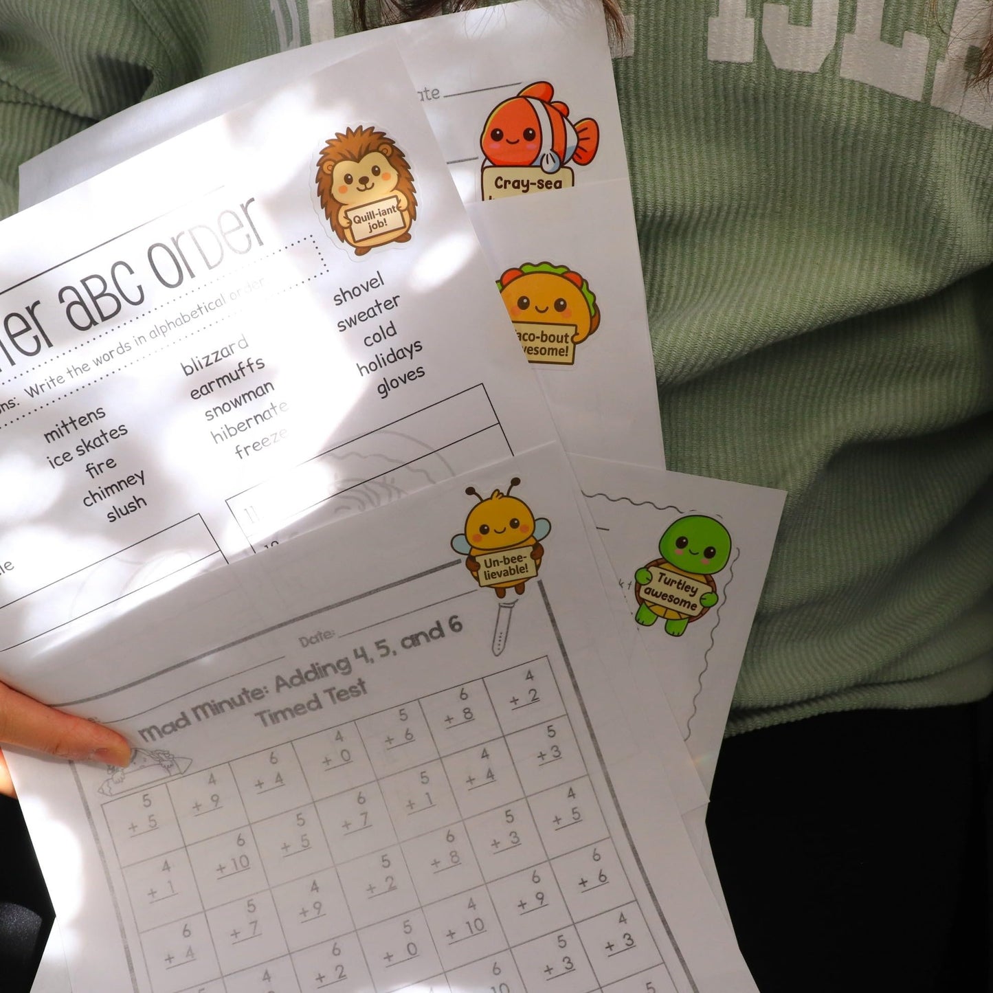 Puraesla 800Pcs Teacher Stickers for Kids – Motivational Classroom Rewards
