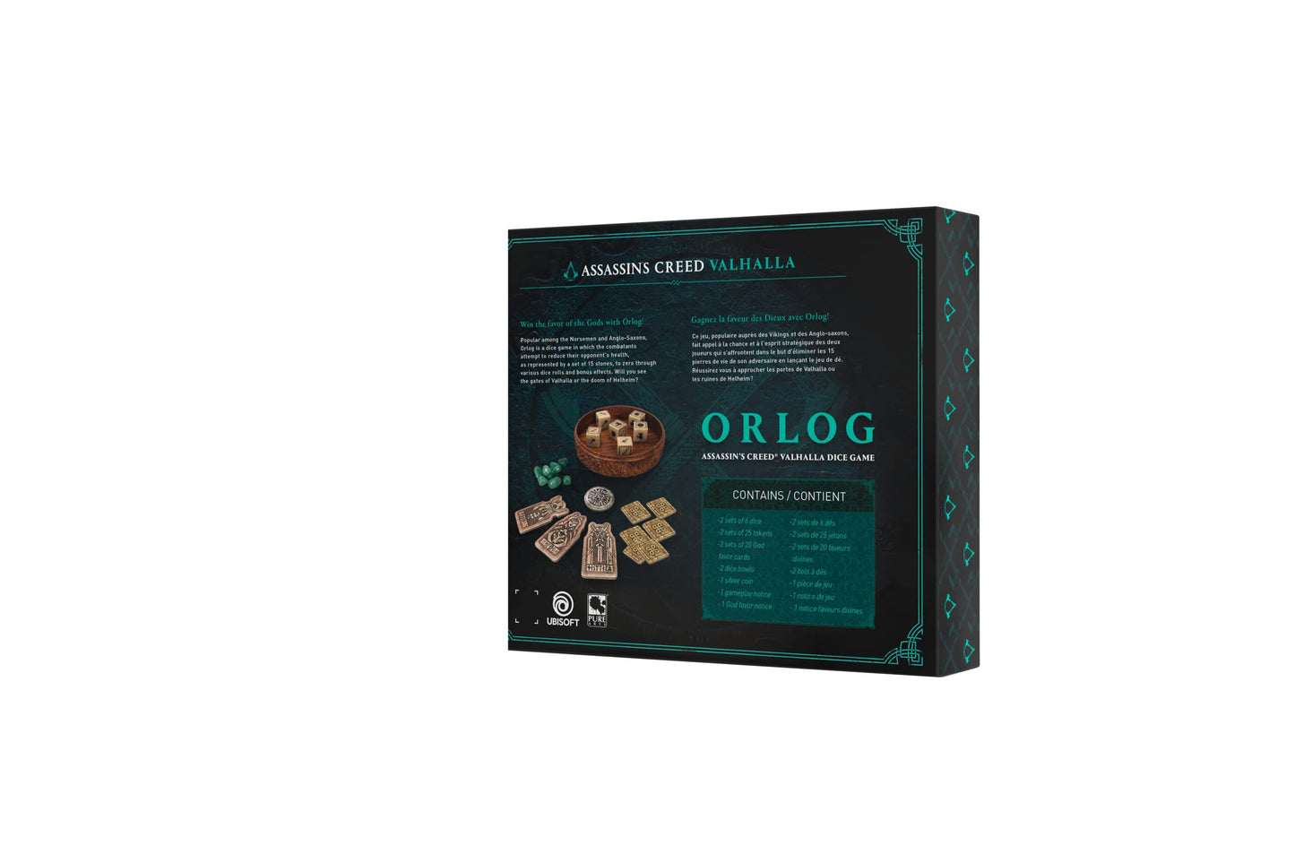 Orlog by PUREARTS – 2-Player Assassin's Creed Valhalla Dice Game
