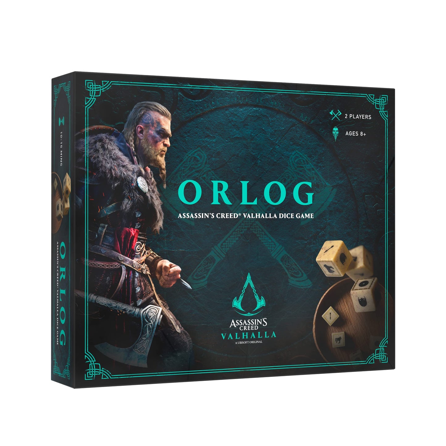 Orlog by PUREARTS – 2-Player Assassin's Creed Valhalla Dice Game