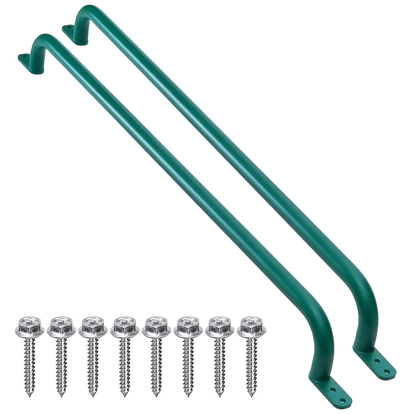 Purife 37'' Playground Ladder Handle – 2-Point Safety Rail for Playsets