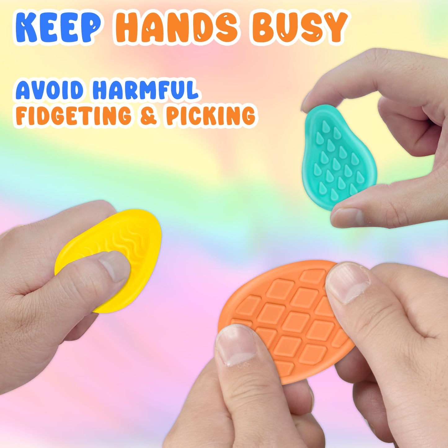 Purroro Fidget Sensory Toys – 6-Pack Silent Anxiety Relief for Autism & ADHD