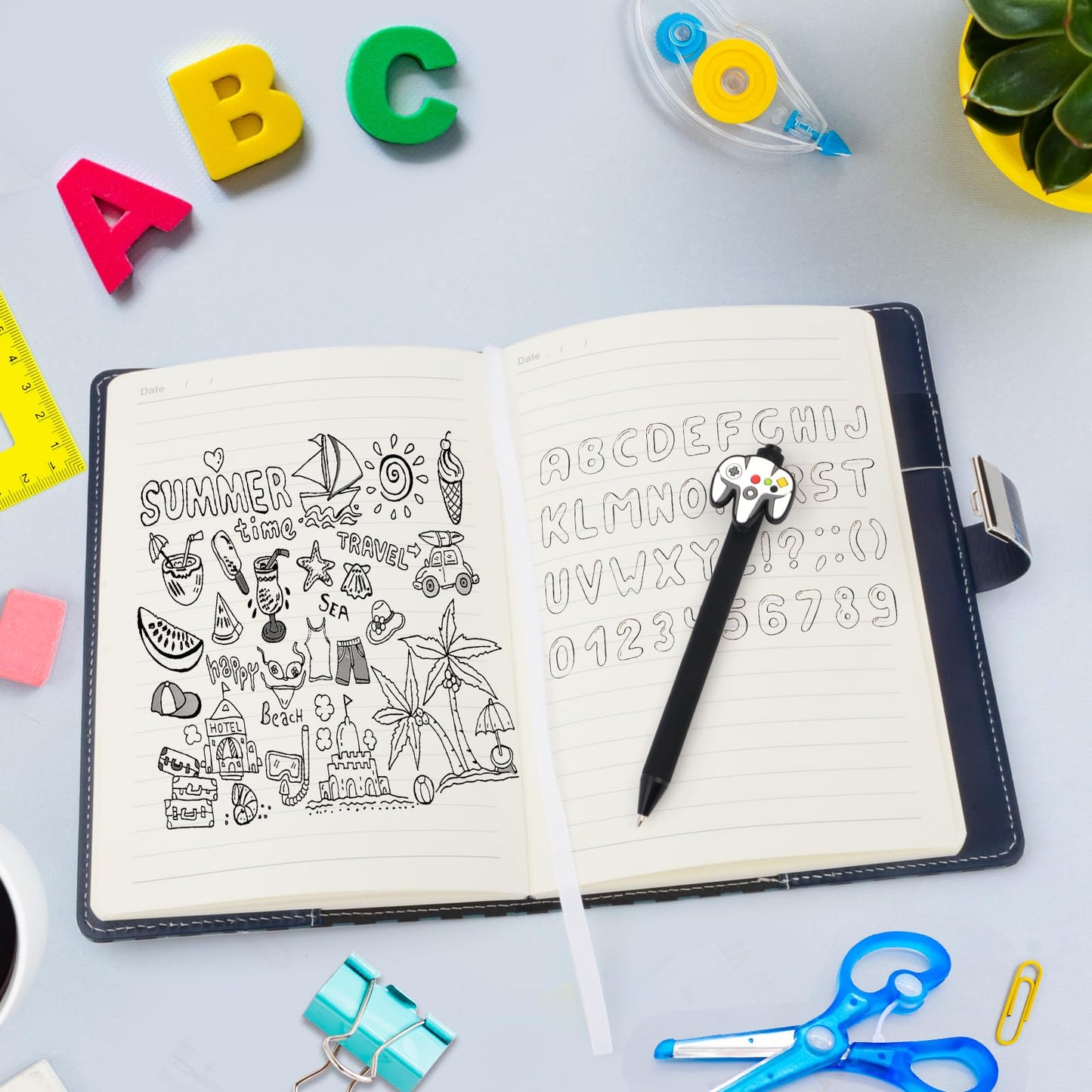 Purtarly Diary with Lock for Boys – Game Journal for Ages 8-18