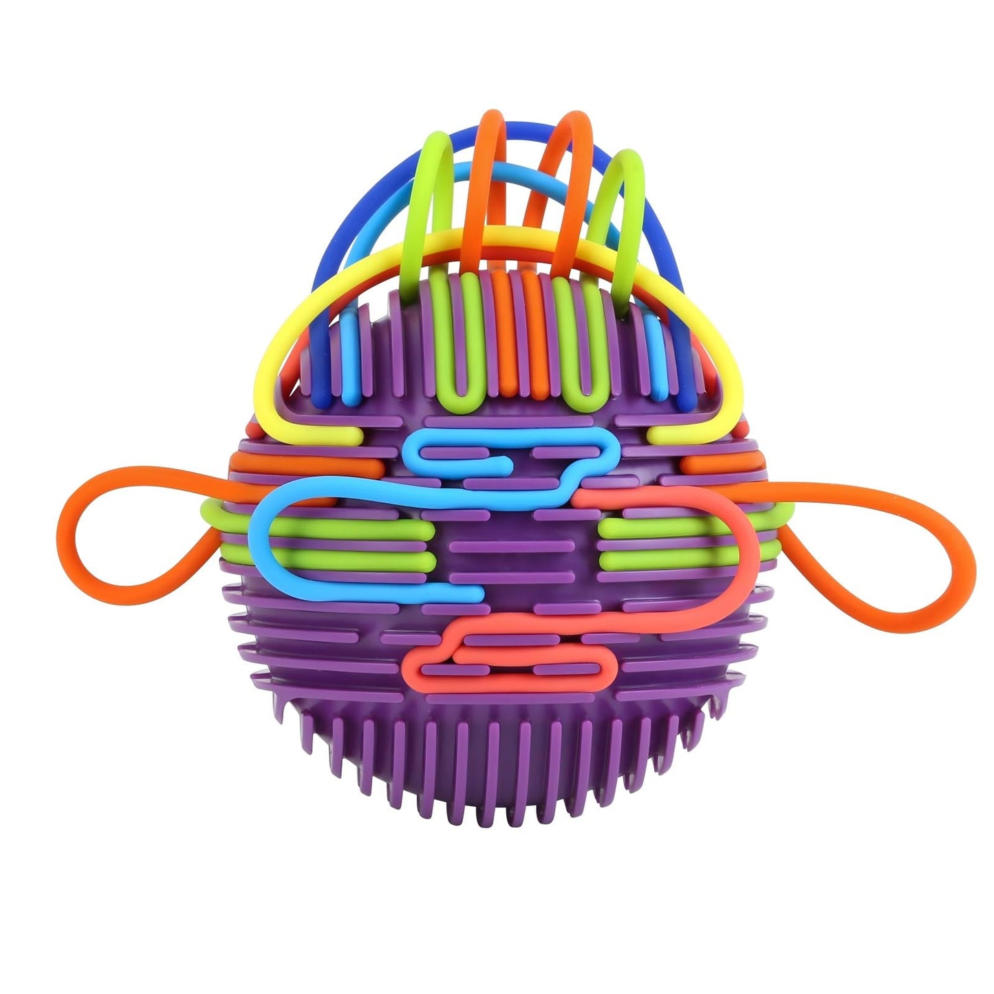 PushGoGo Sensory Activity Ball – 3D DIY Fidget Toy for Calm & Focus (Purple)
