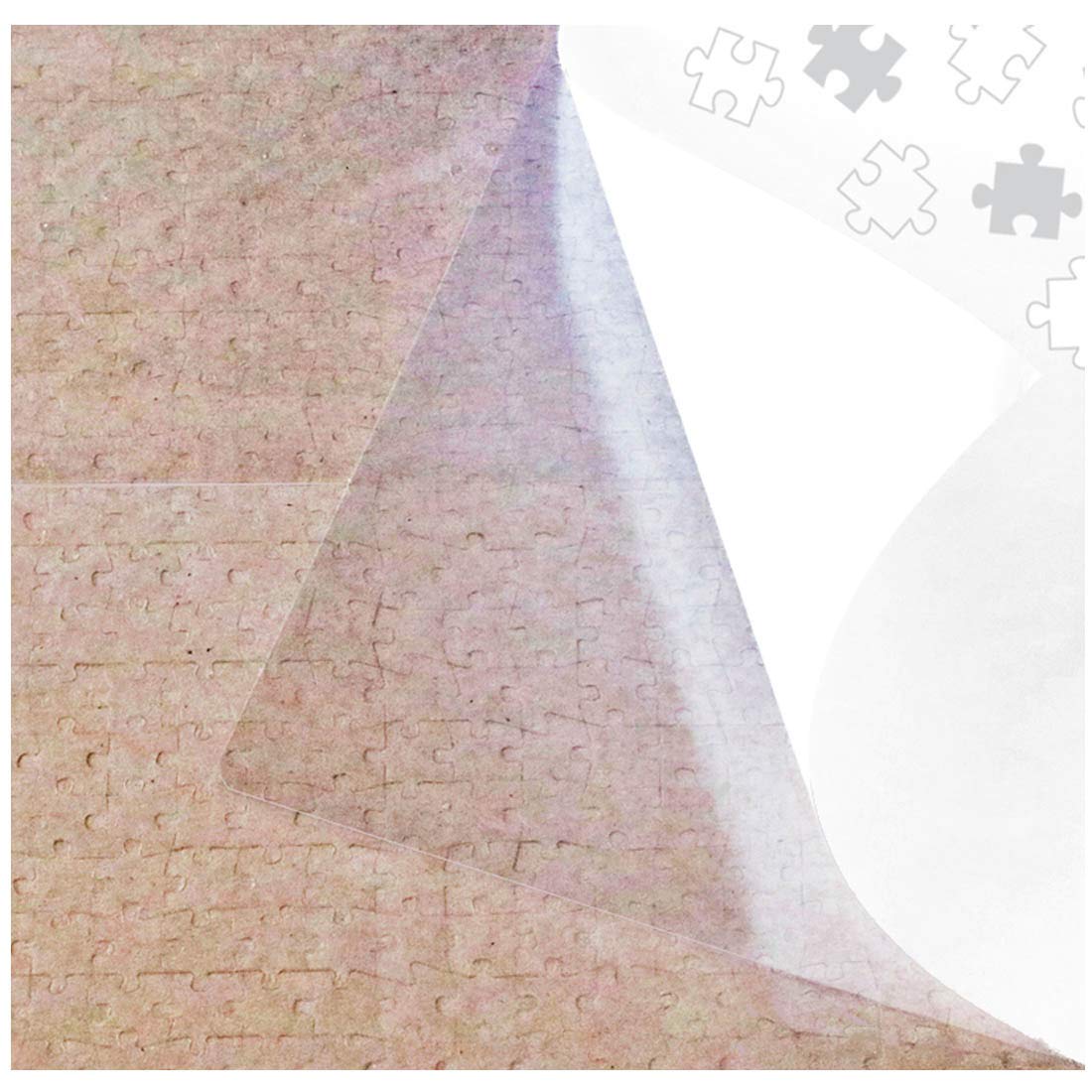 Puzzle EZ Clear Glue Sheets - Extra Large Puzzle Saver for 1000-Piece Puzzles (Peel & Stick 24x30)