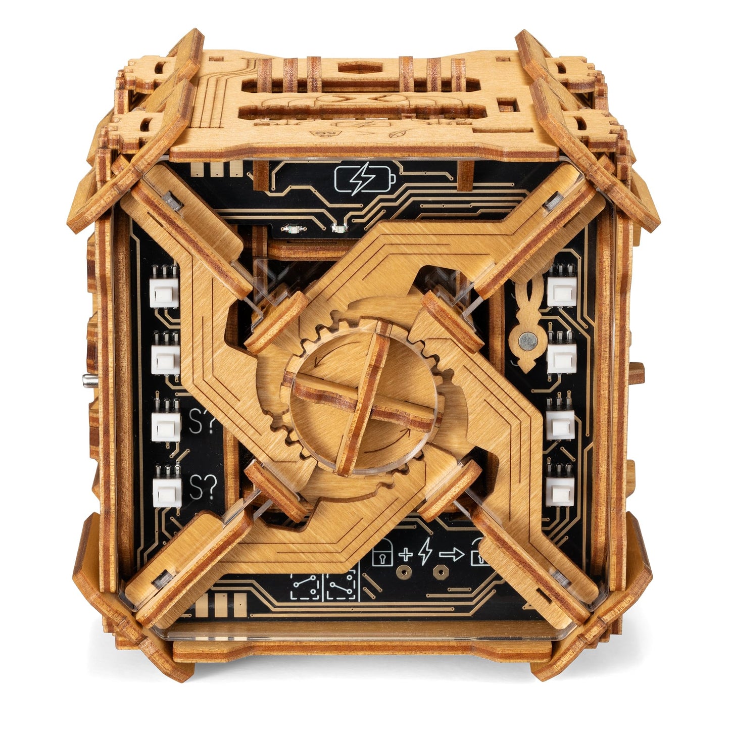 Puzzle Potato Tesla Box: Electronic Puzzle Box & Escape Room in a Box