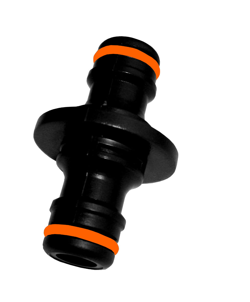 Two Way Connector Male Snap-On Joiner, Orange/Black, Bradas