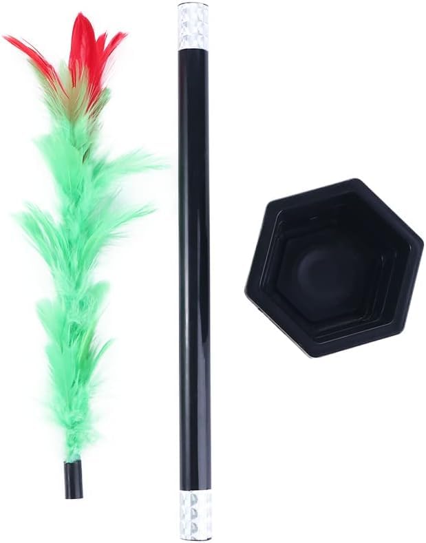 Pxiryanlow Stick to Rose Magic Wand — Easy Rose Transformation Trick