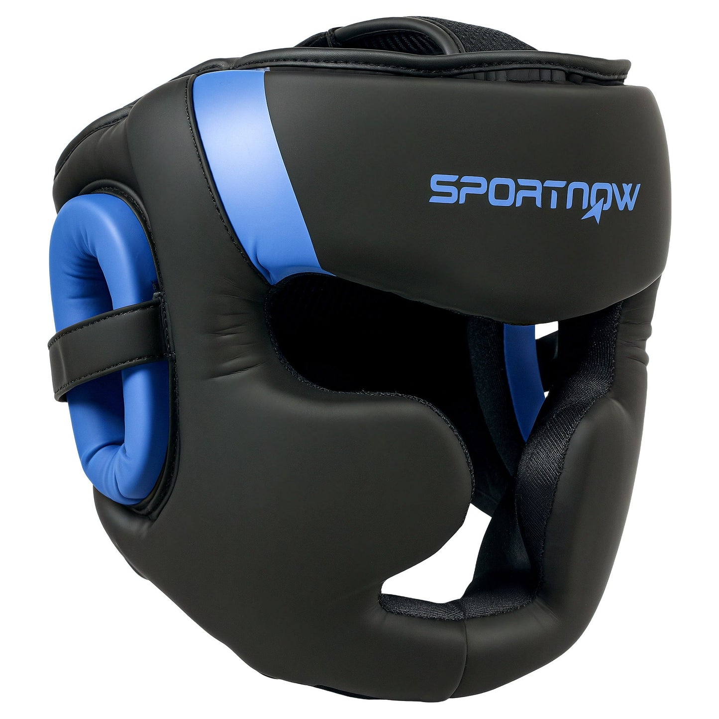SPORTNOW Boxing Headguard w/ Adjustable Strap for Sparring Kickboxing