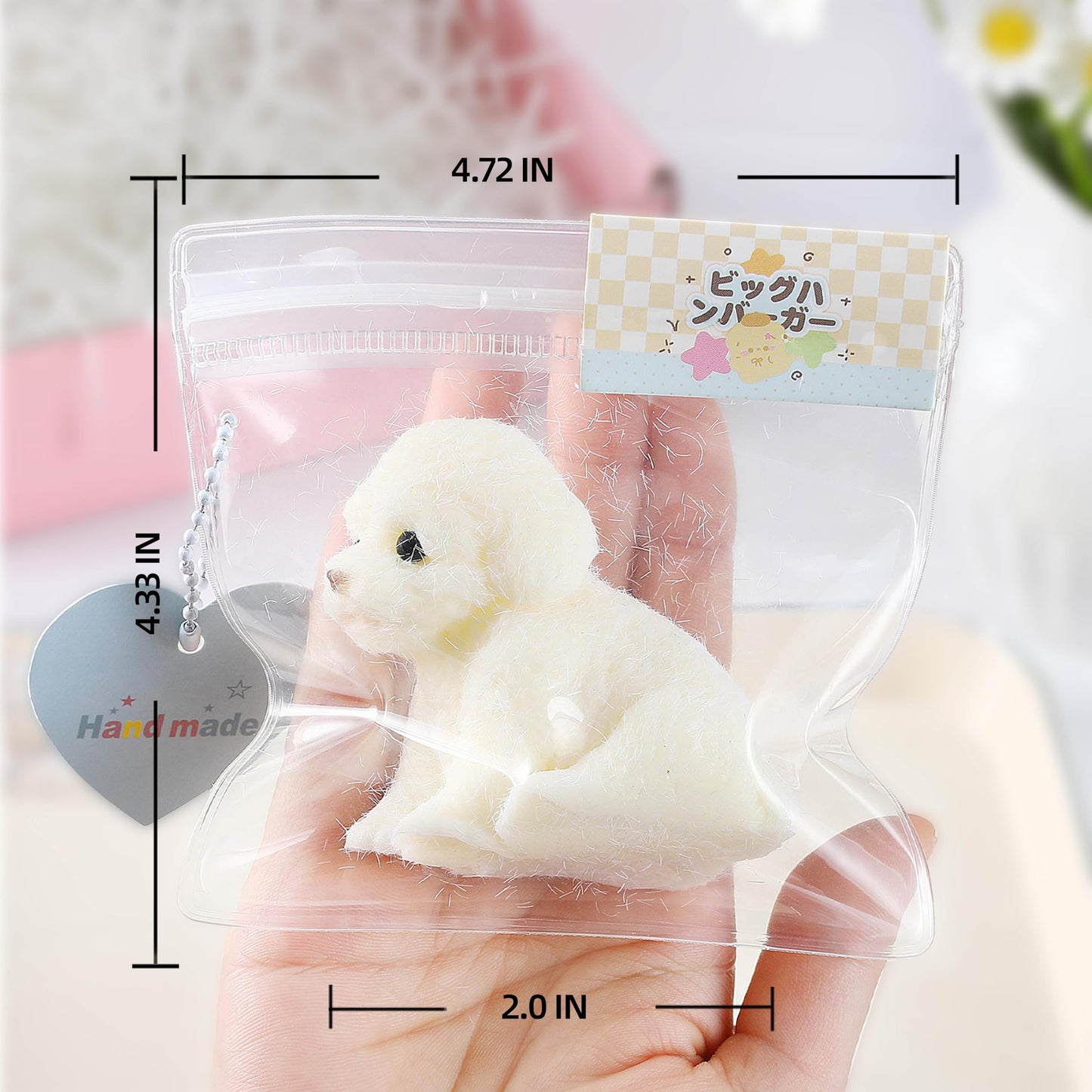 QCROAD SQUISHY Puppy Taba – Ultra-Soft Silicone Dog Squishy