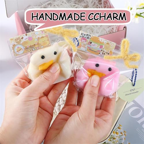 QCROAD SQUISHY Handmade Taba Hamster Squishy – Ultra Soft Silicone Stress Relief Toy