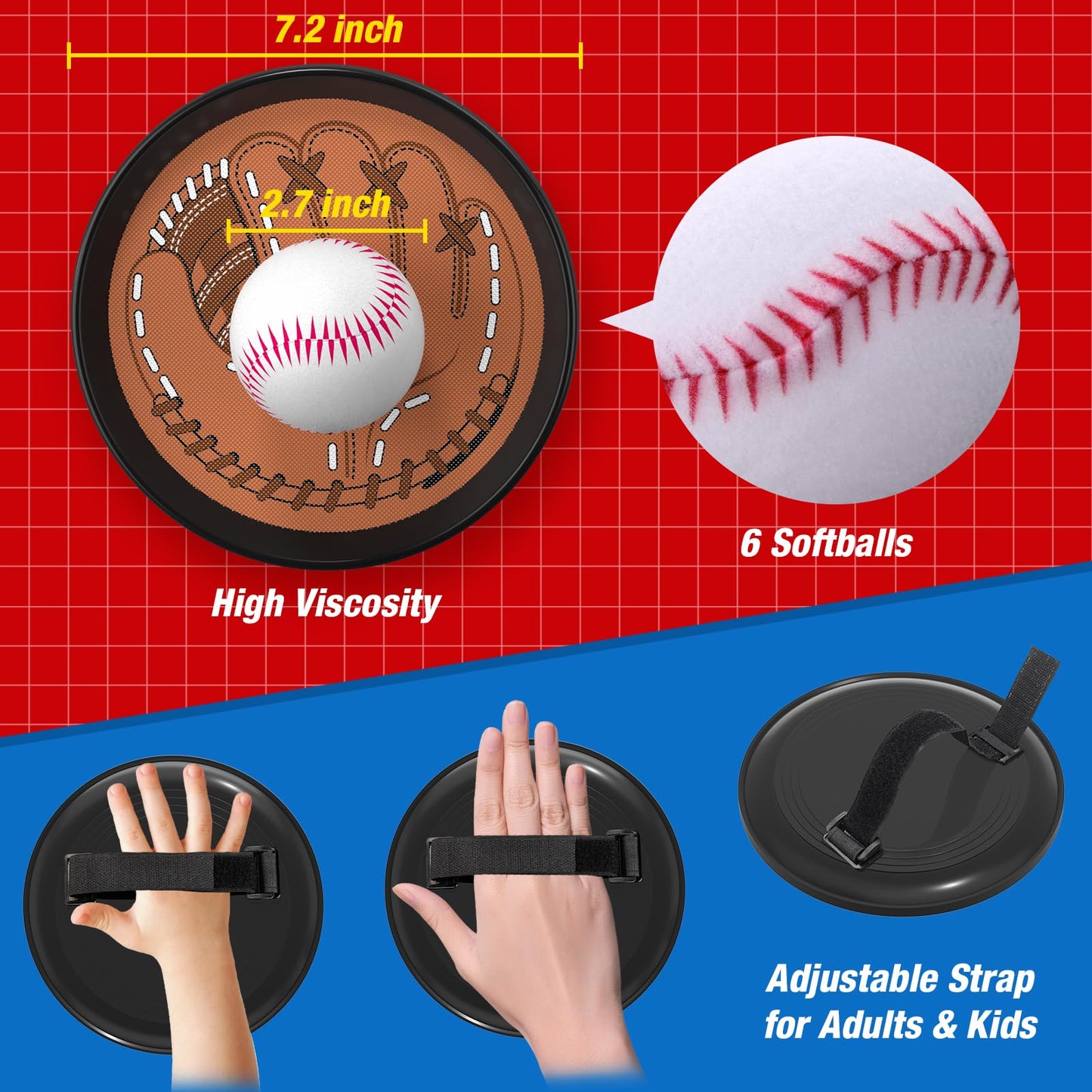 QDRAGON 4-in-1 Tball Set for Toddlers 3-5 - 2 Bats, Auto Pitcher, Indoor Outdoor Play