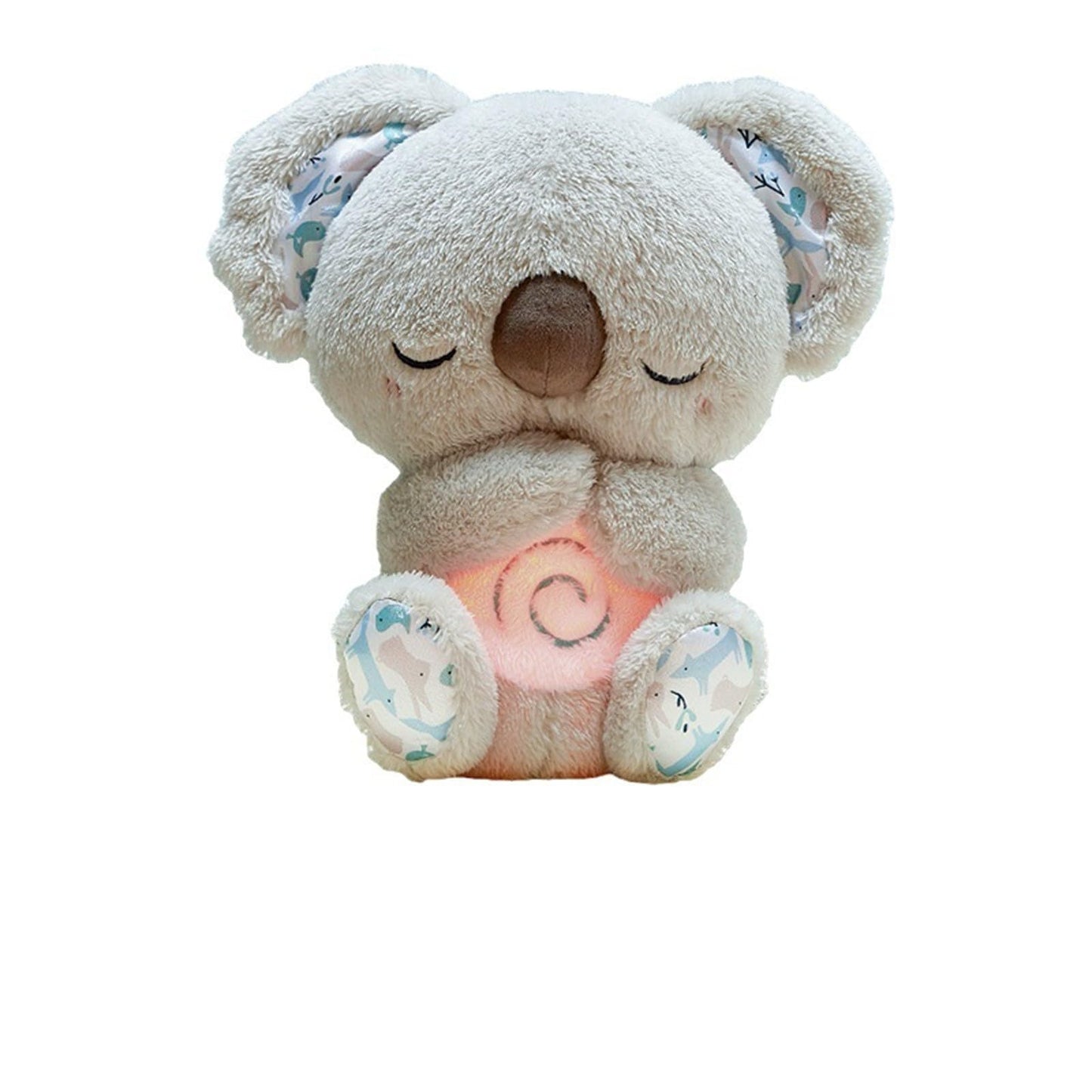 QFCST Relief Koala Breathing Toy – Anxiety Relief Plush with Lights & Rhythmic Breathing Motion