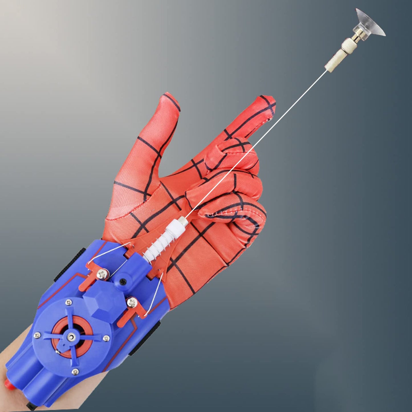 QHJIU Spider Web Shooter – Real Web Slinger for Kids, Durable & Safe