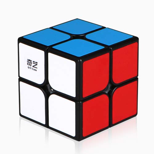 QIYI Qidi 2x2 Speed Cube – Smooth Turns, Bright-Light Sticker, Classic Colors