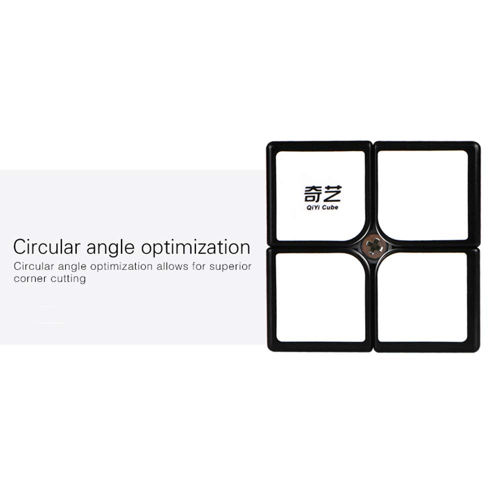 QIYI Qidi 2x2 Speed Cube – Smooth Turns, Bright-Light Sticker, Classic Colors