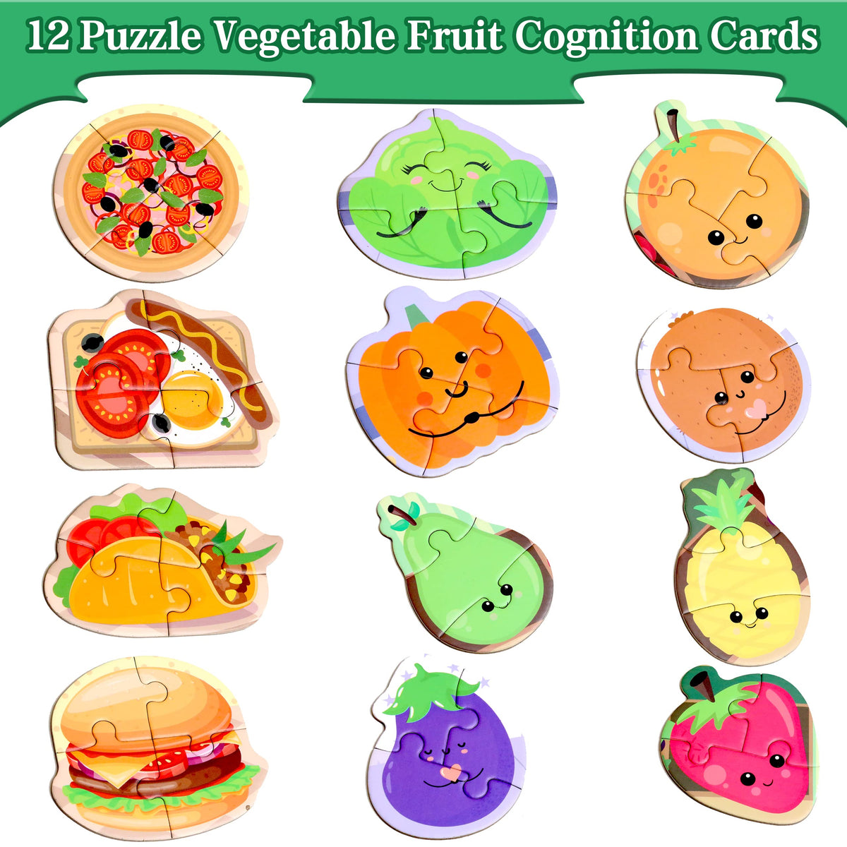 QimuMku Magnetic Puzzles for Toddlers | Travel-Friendly 6-Themes (Ages 1-5)
