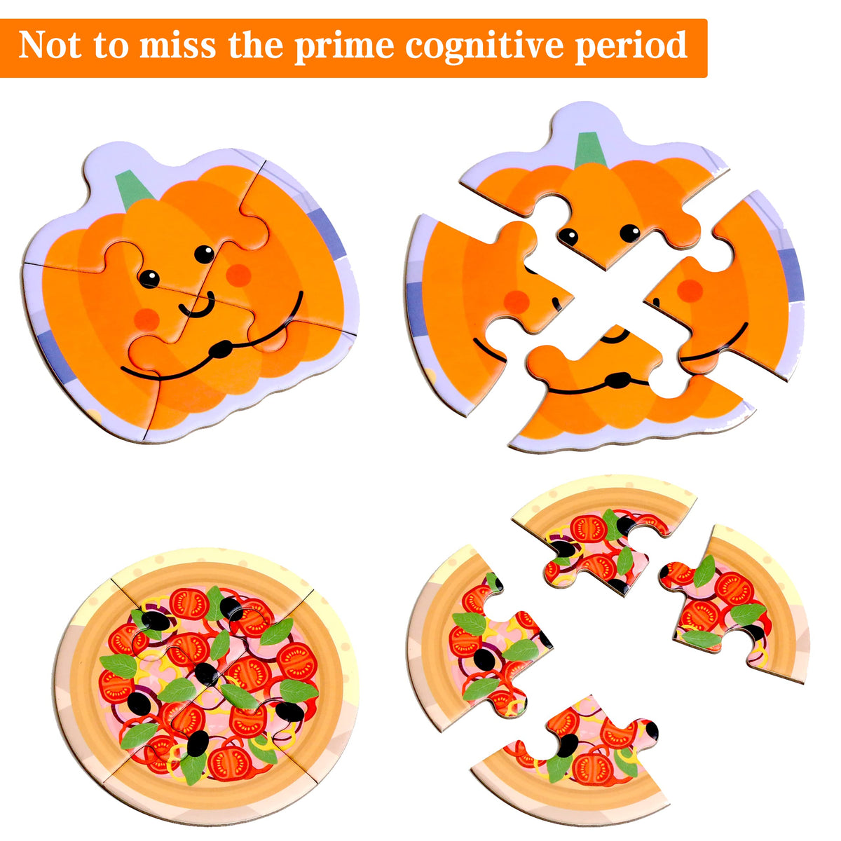 QimuMku Magnetic Puzzles for Toddlers | Travel-Friendly 6-Themes (Ages 1-5)
