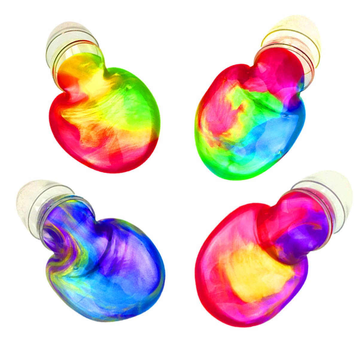 QINGQIU 12 Pack Colorful Slime Eggs – Safe Easter Toys for Kids