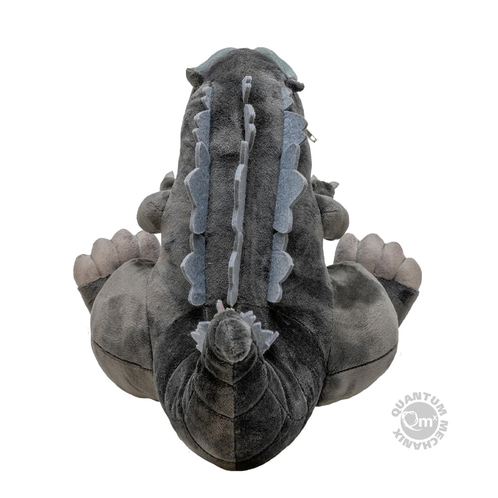 QMx Godzilla Black and White Zippermouth Plush – PREVIEWS Exclusive, 8.75-inch Tall