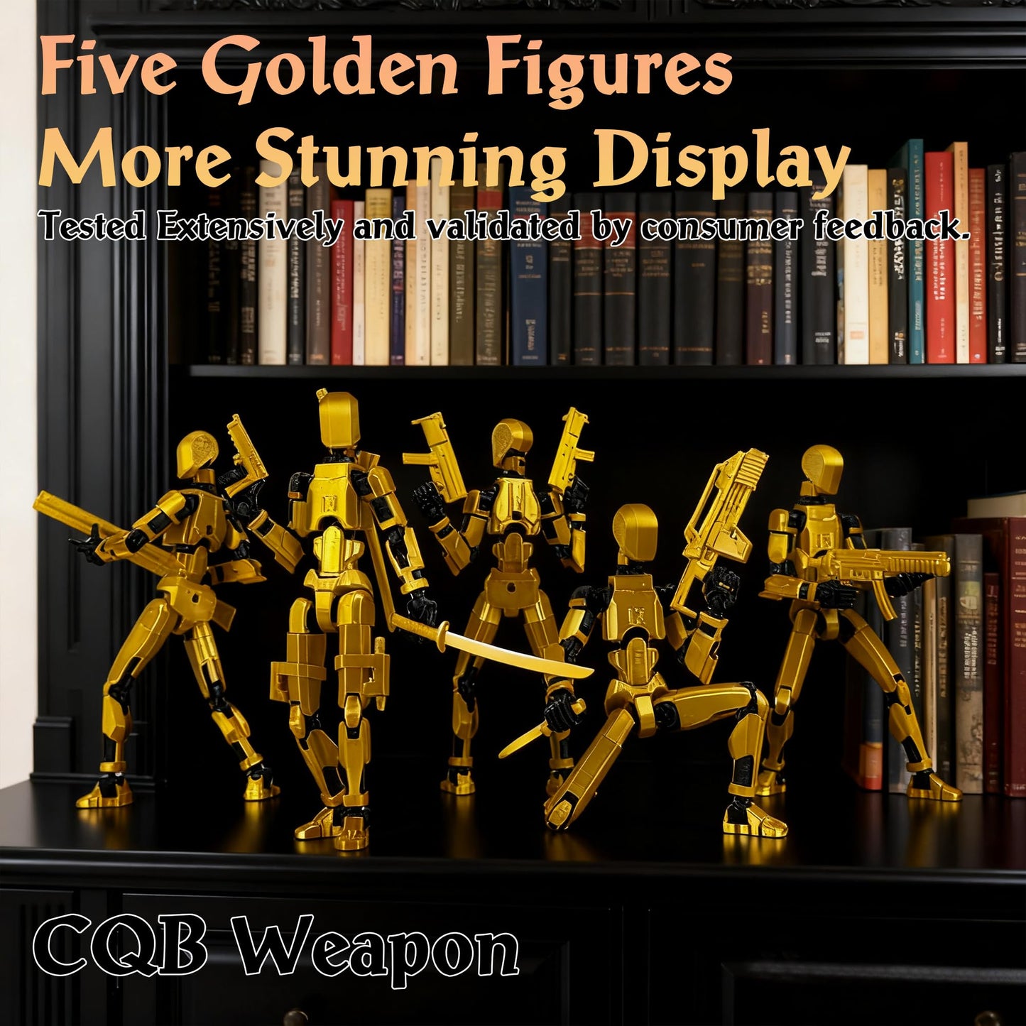 Qoopower Gatling T13 Titan 13 Action Figure Set – Assembled Robotic Figure