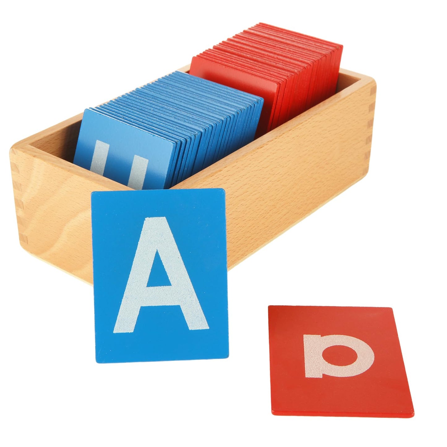 QTLCOHD Montessori Sandpaper Letters | Uppercase & Lowercase Set for Early Learning