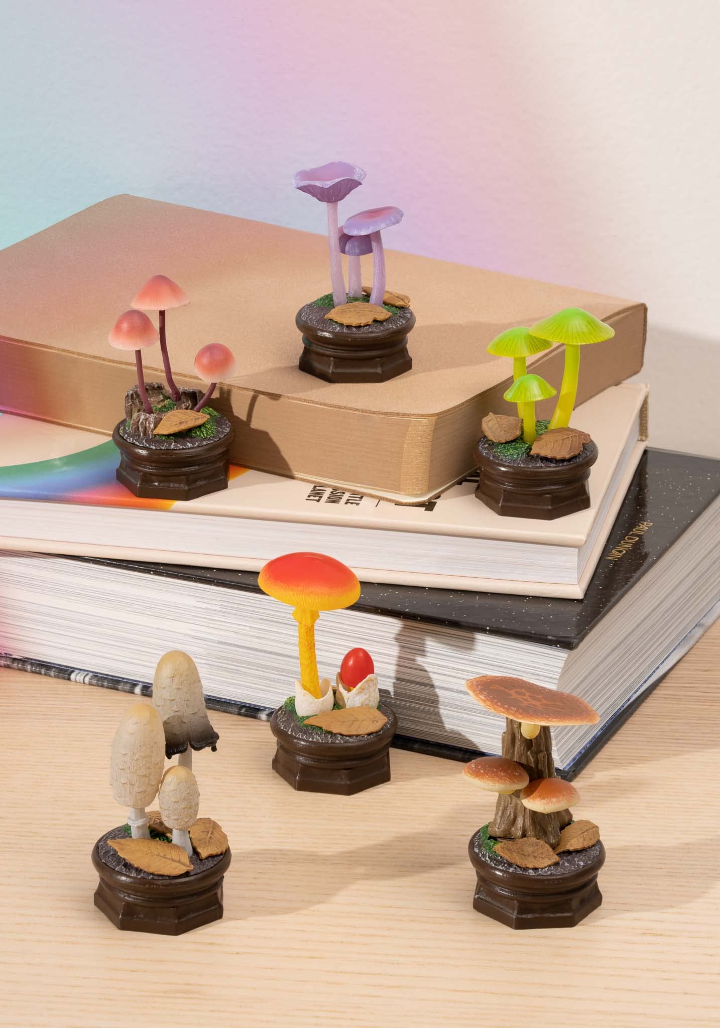 Qualia Mushroom Garden Blind Box Version 2 – Collectible Japanese Charm Figurines (QL-004)