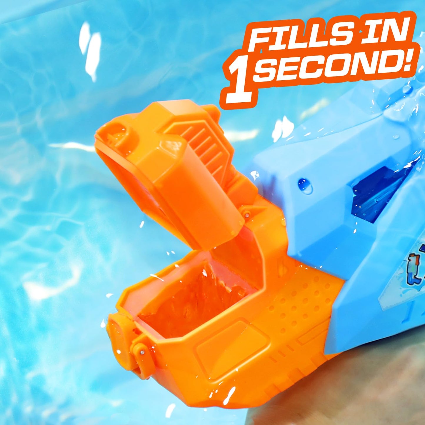 Quanquer Super Water Guns for Adults – 2 Pack 1200cc Blaster with Excellent Range