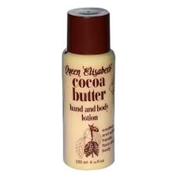 Queen Elisabeth Cocoa Butter Hand and Body Lotion for Intense Hydration & Smooth Skin 250ml/8.45 oz