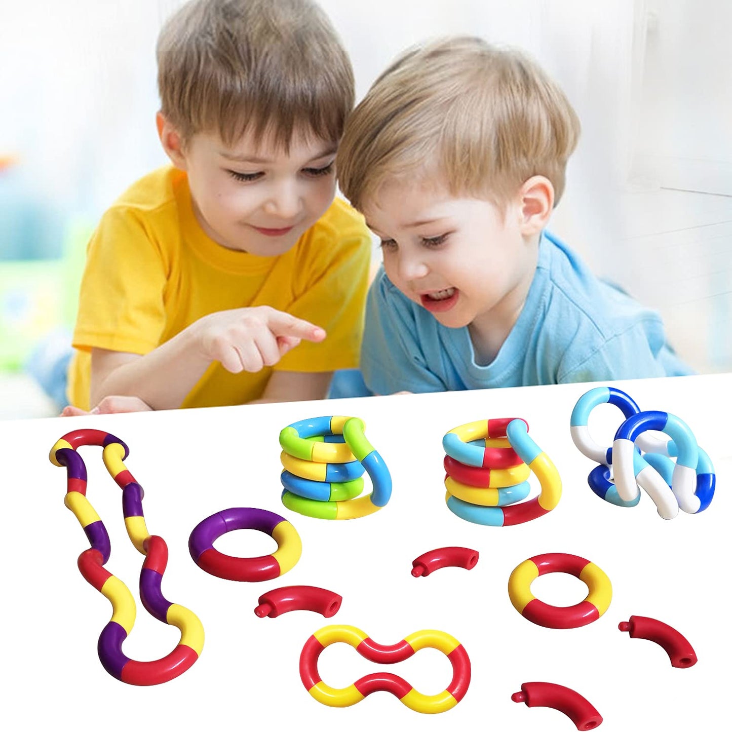 30 PCS Quiet Fidgets Toys – Multicolor Sensory Set for Relaxation and Focus