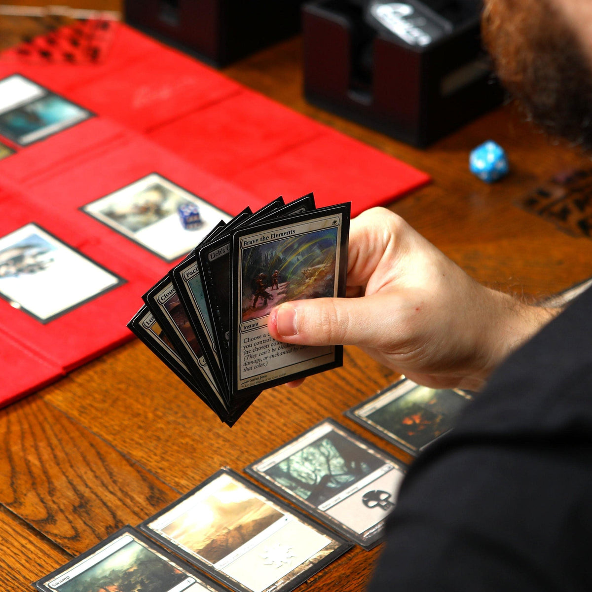 Quiver Time Artemis 200 Standard Size Black Card Sleeves (66x93mm) for MTG & TCG – Matte Finish