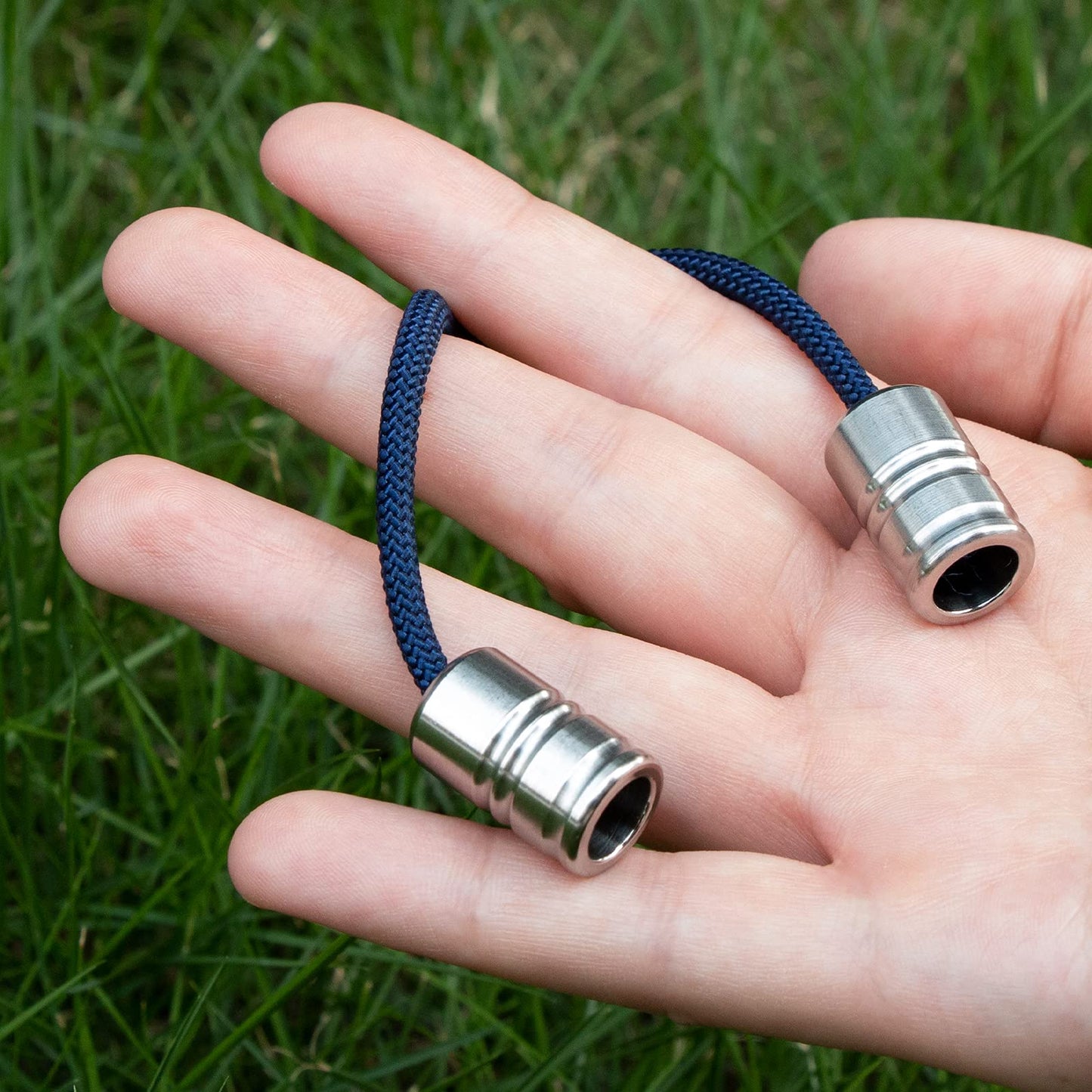 QULNEXA Begleri Beads: Stainless Steel Fidget Toy for Focus & Fun