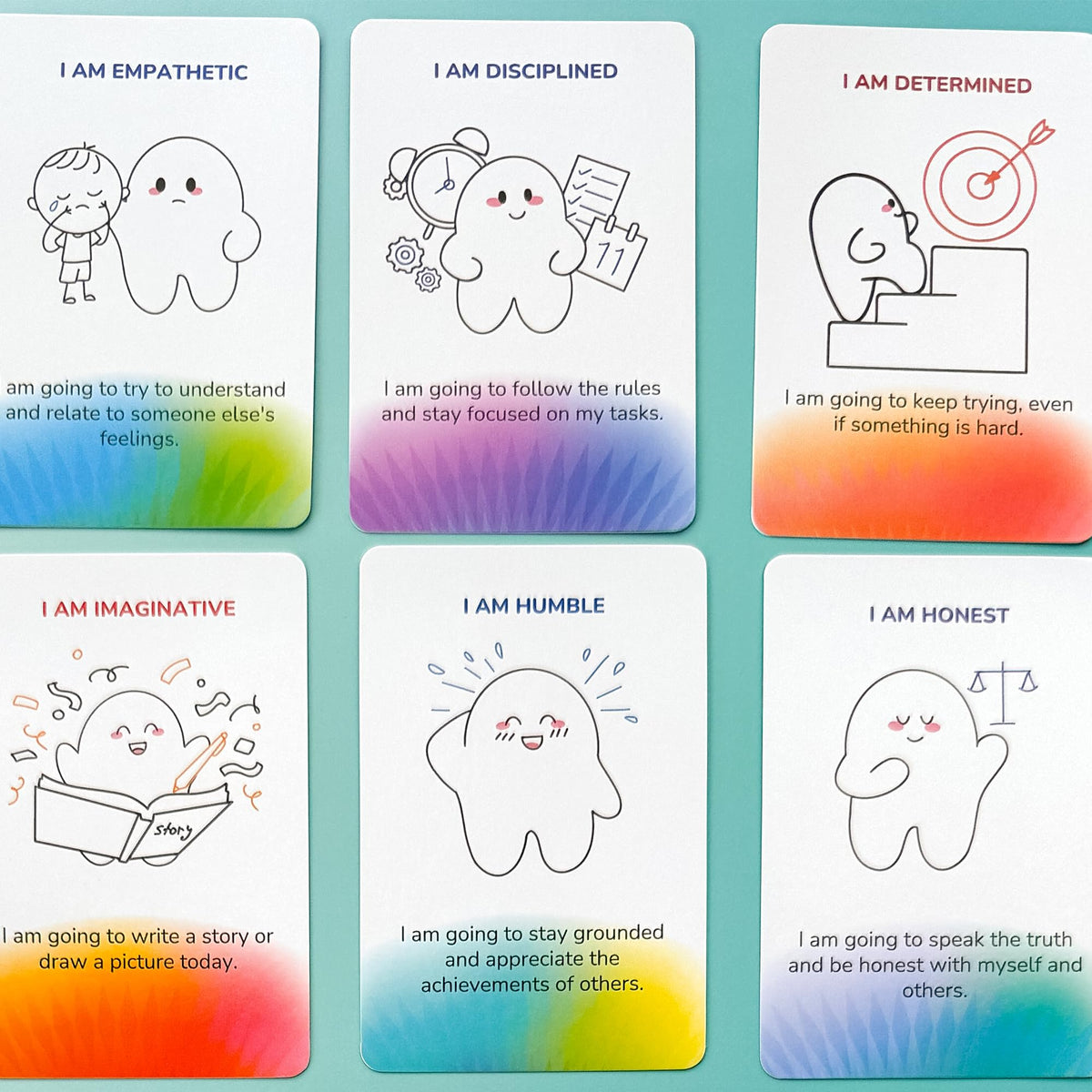QUOKKA Affirmation Cards for Kids – Mindfulness & Anxiety Relief