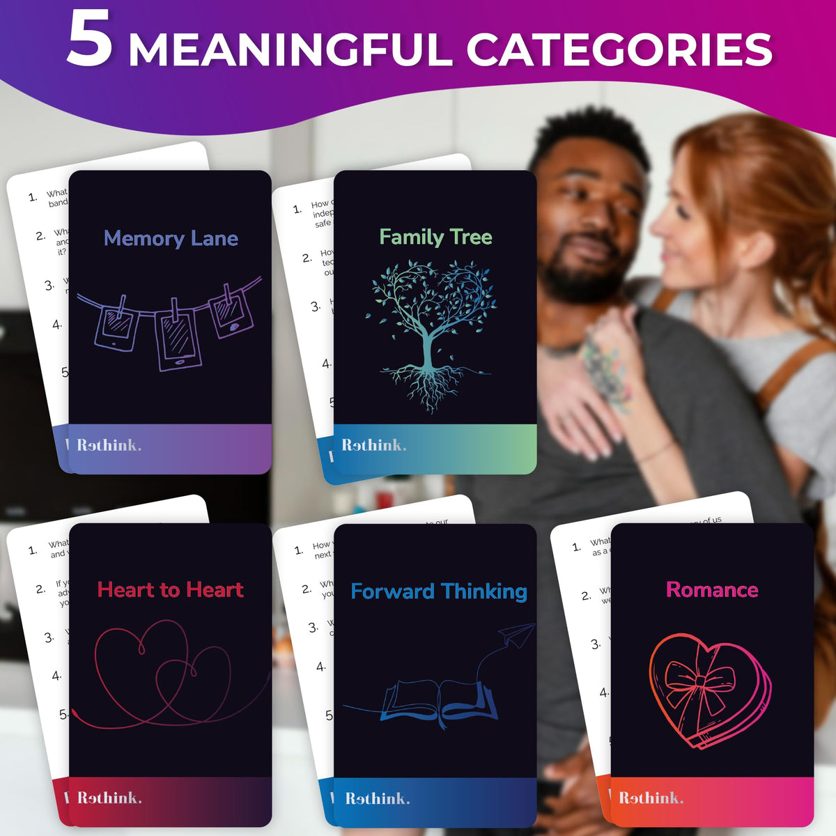 QUOKKA Conversation Cards for Couples – Deepen Connection & Date Night