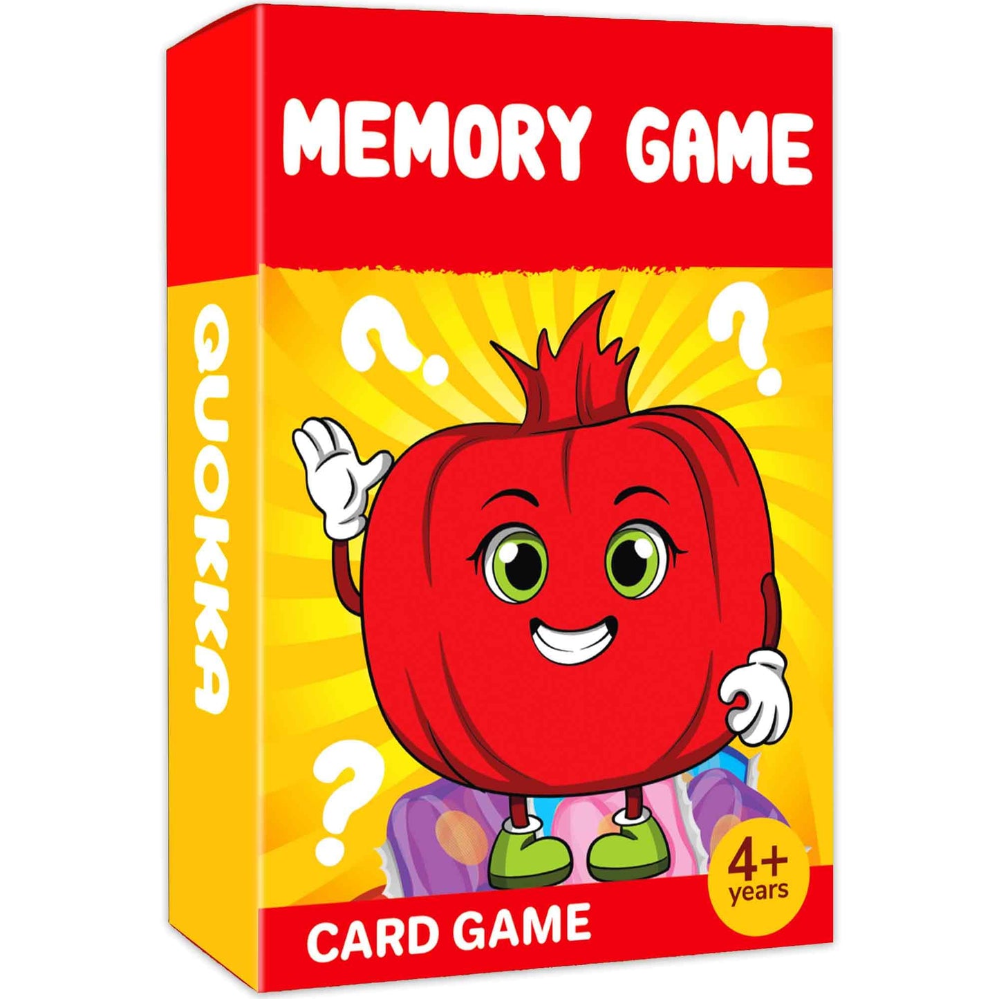 QUOKKA Memory Games for Kids Ages 4–8 | Fun Travel Card Game for Memory & Focus