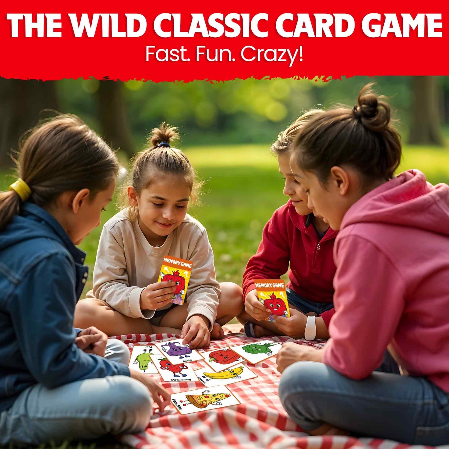 QUOKKA Memory Games for Kids Ages 4–8 | Fun Travel Card Game for Memory & Focus