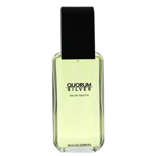Antonio Puig Quorum Silver Eau de Toilette 100ml Spray Men's Fragrance