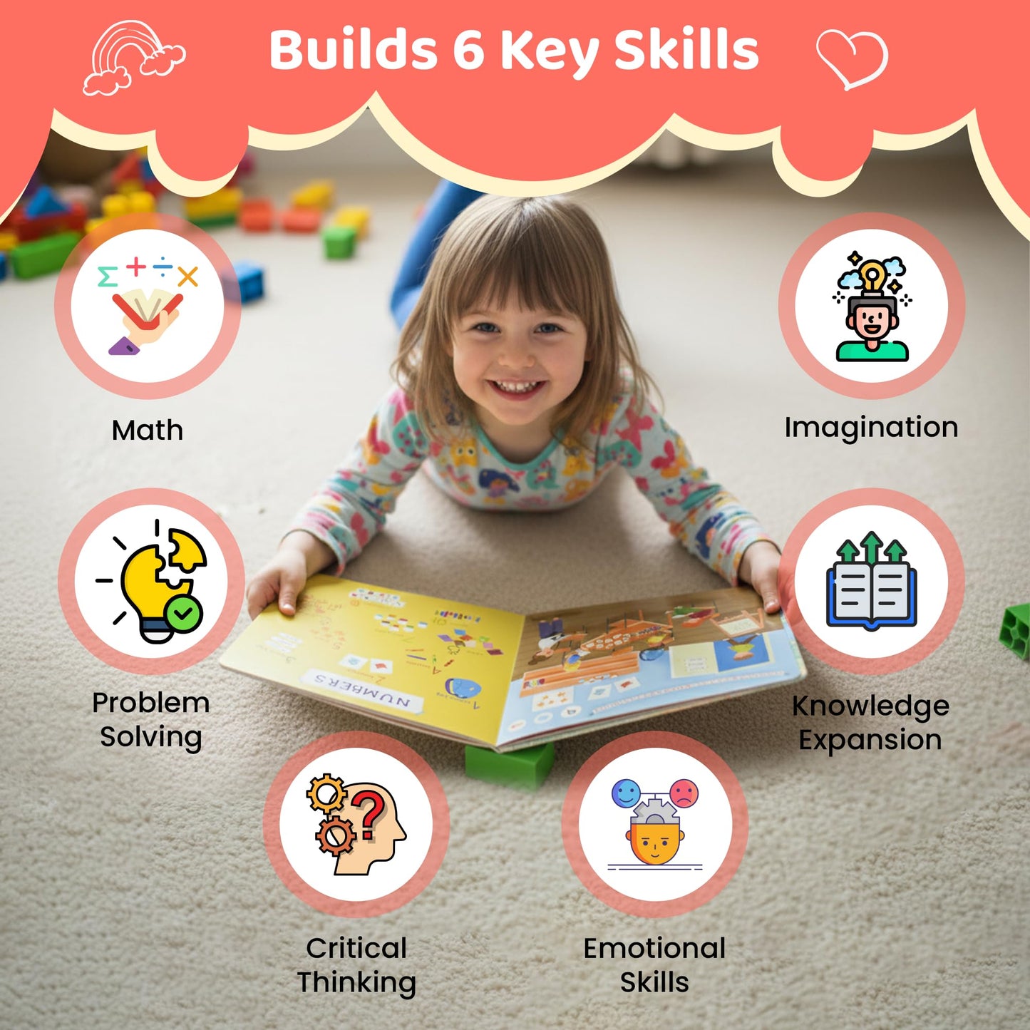 QuTZ Talking Pen Book Set – Tap-to-Read Phonics & Knowledge for Kids 3+