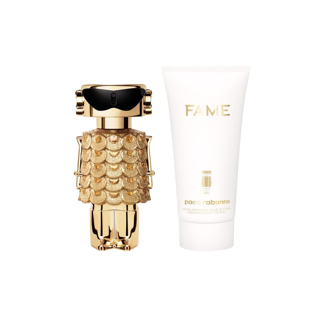 Paco Rabanne Fame Intense Gift Set 50ml EDP + 75ml Body Lotion Women's Fragrance