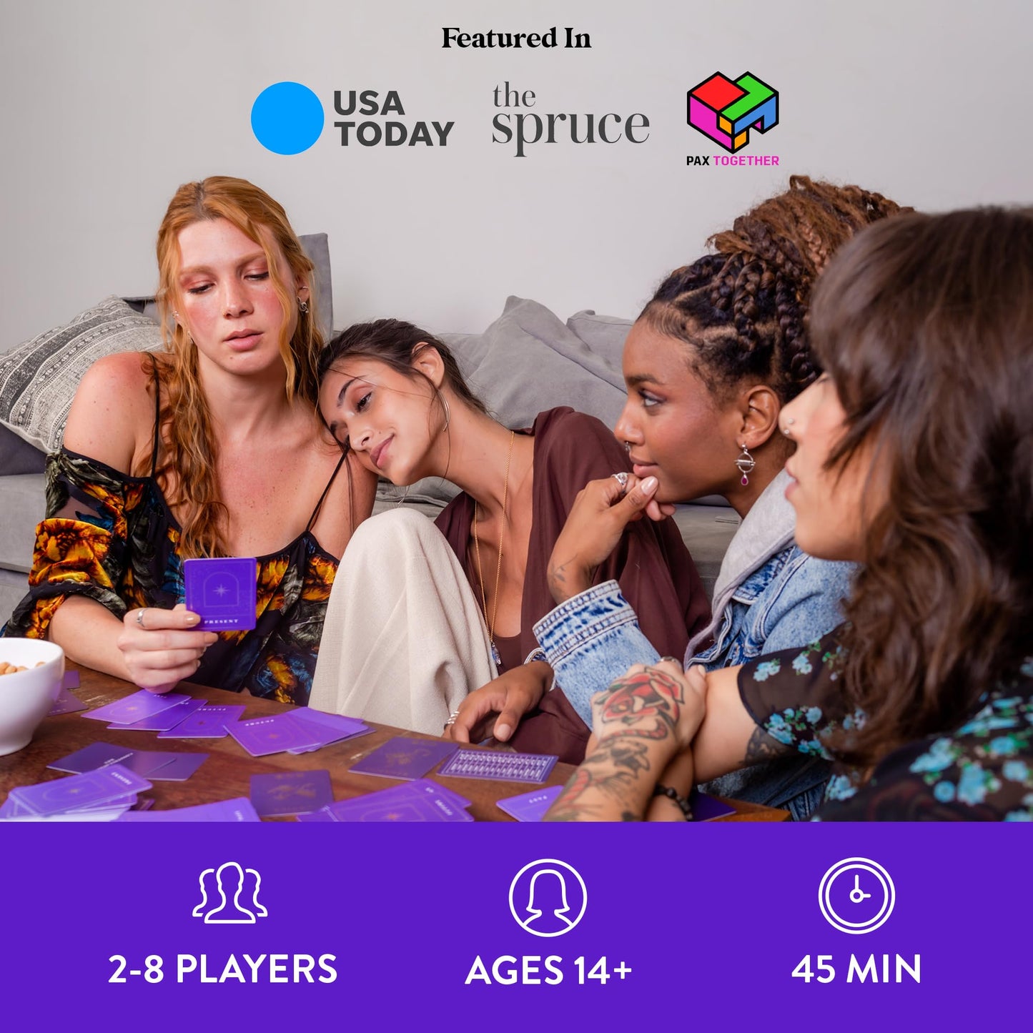 Rabble Sparks – Star-Themed Conversation Game for 2-8 Players