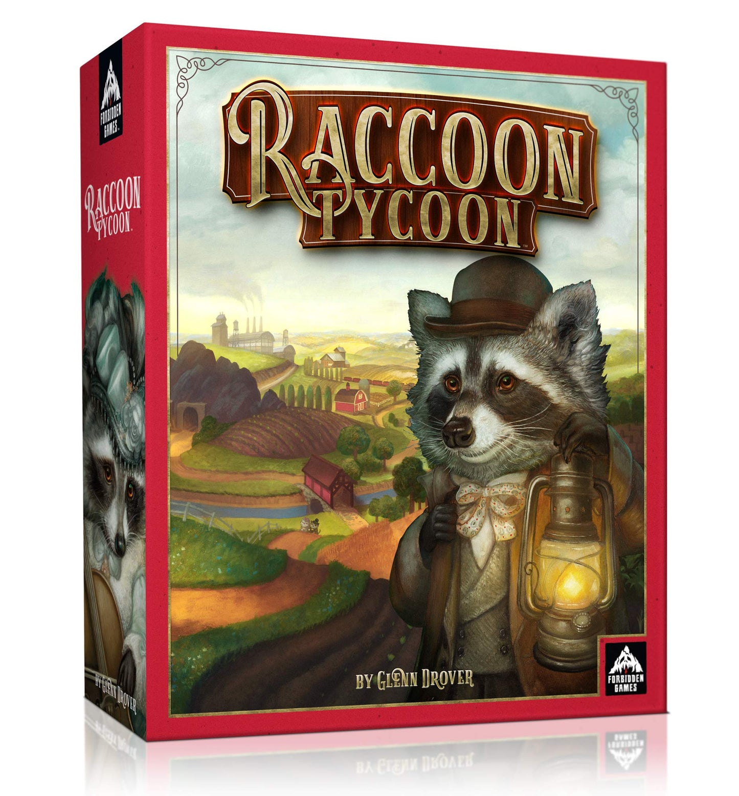 Raccoon Tycoon - Gateway Strategy Board Game for Adults & Family | 2-5 Players | 60–90 Minutes | Forbidden Games